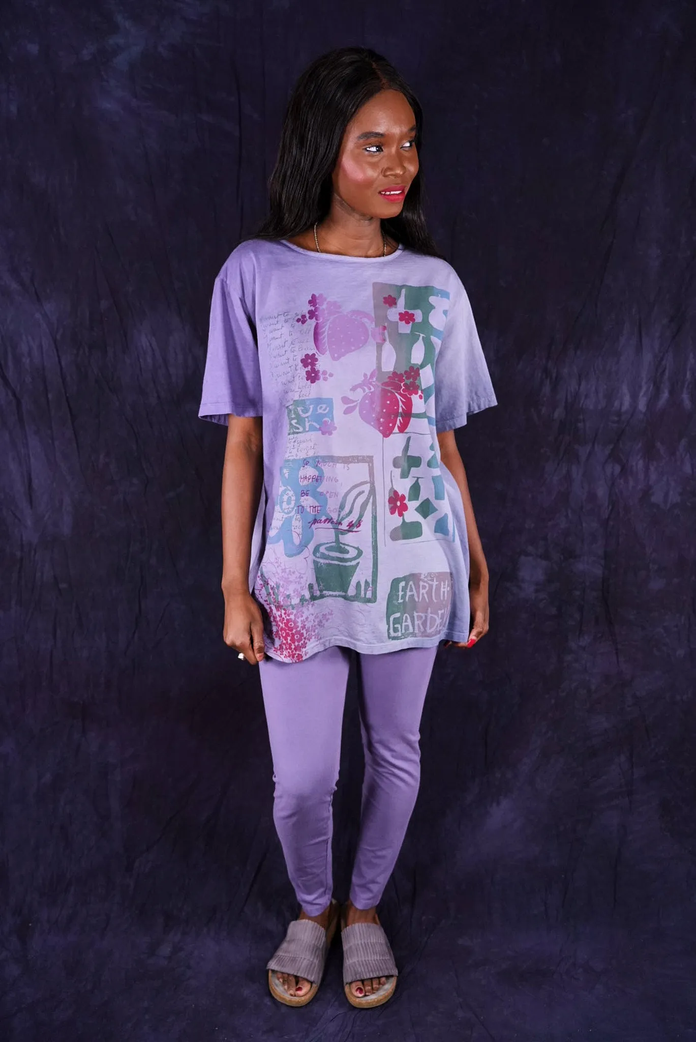 1253HD Berna Tee Bay Dawn-Violet Wash
