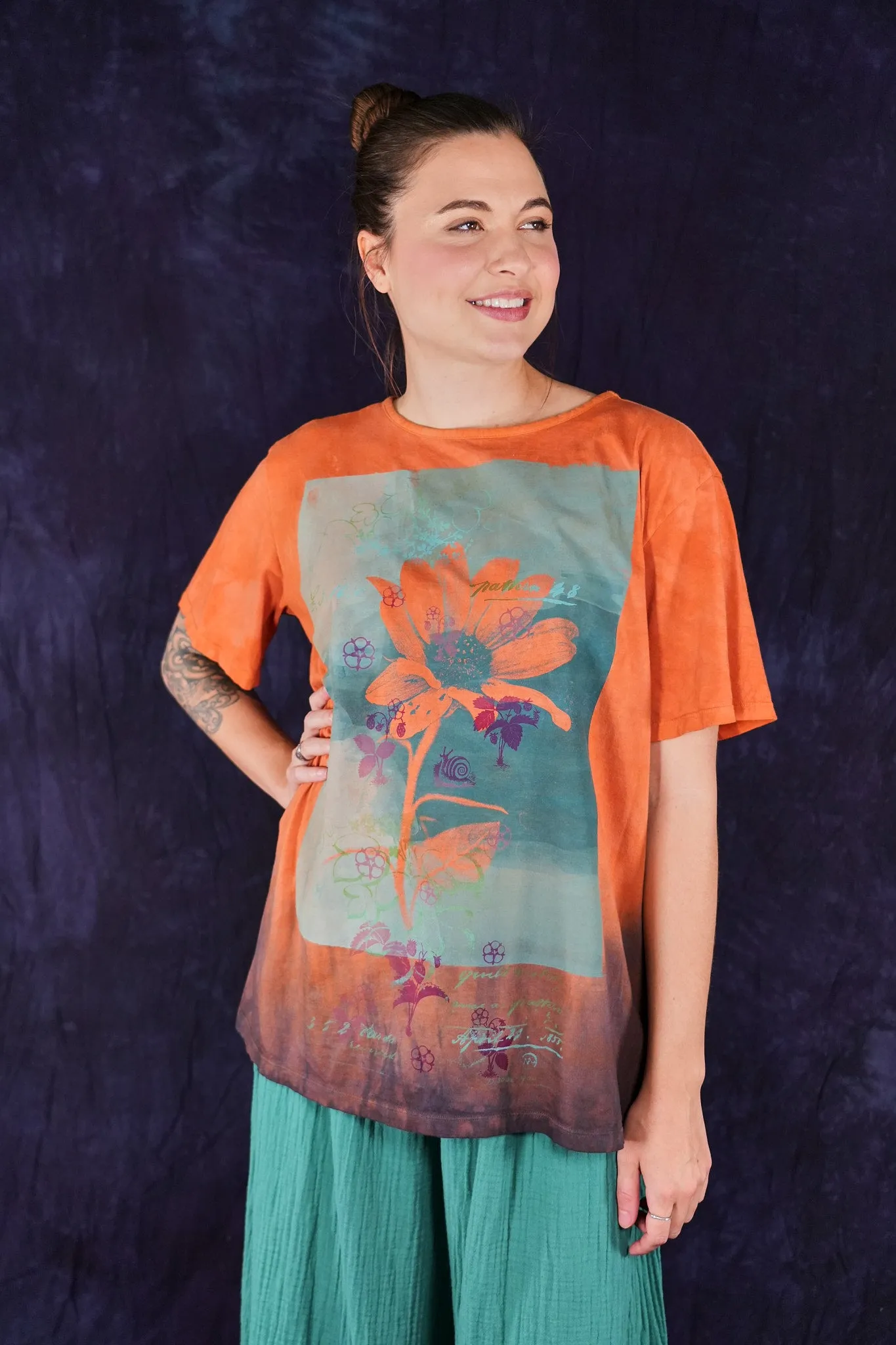 1253HD Berna Tee Orange Punch
