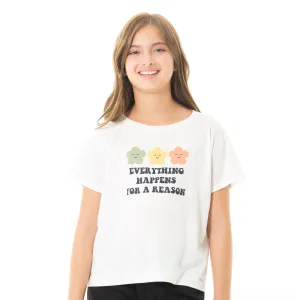 2 SIDES GRAPHIC T-SHIRT FOR GIRLS