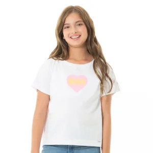 2 SIDES GRAPHIC T-SHIRT FOR GIRLS