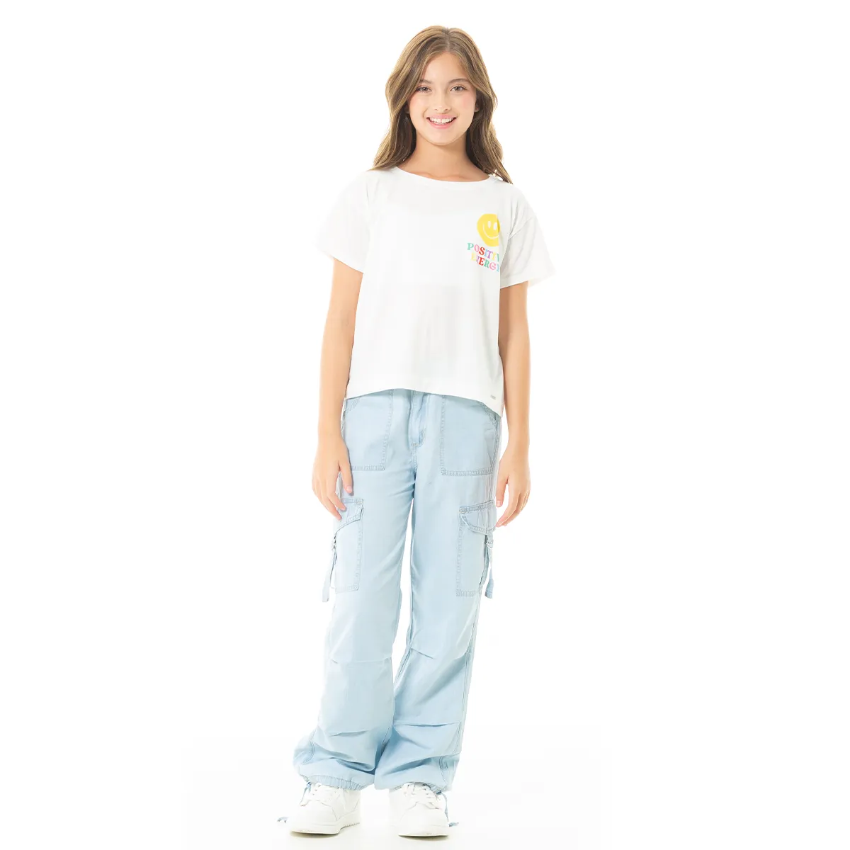 2 SIDES GRAPHIC T-SHIRT FOR GIRLS
