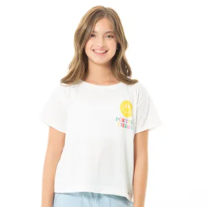 2 SIDES GRAPHIC T-SHIRT FOR GIRLS