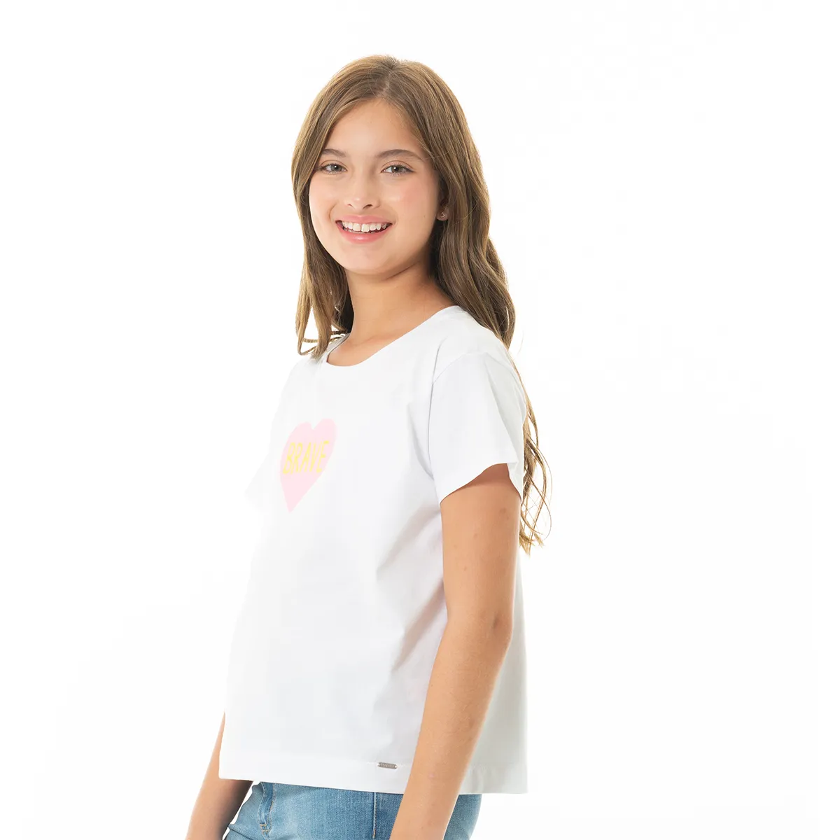 2 SIDES GRAPHIC T-SHIRT FOR GIRLS