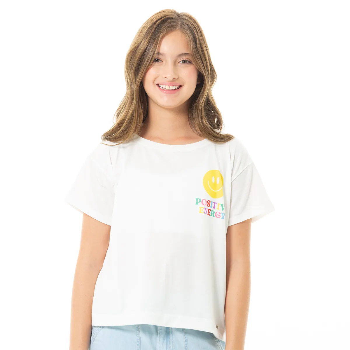 2 SIDES GRAPHIC T-SHIRT FOR GIRLS