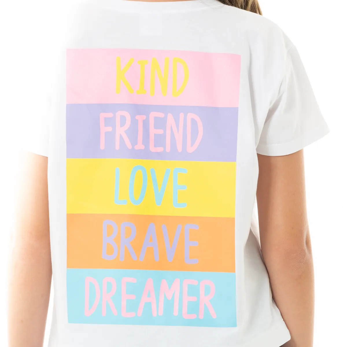 2 SIDES GRAPHIC T-SHIRT FOR GIRLS