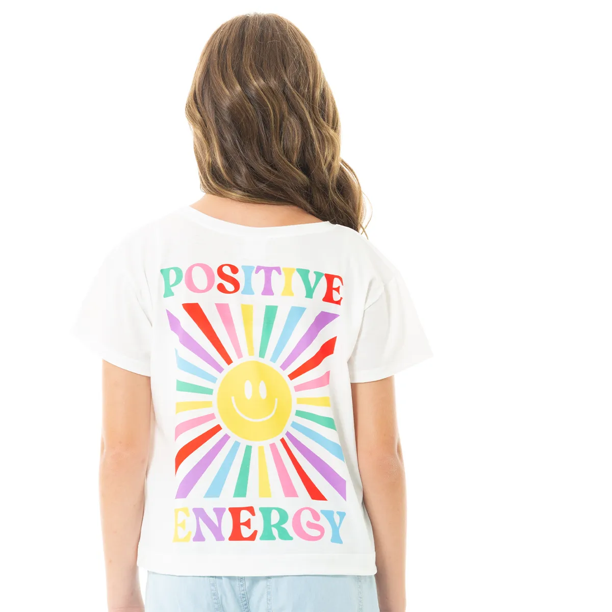 2 SIDES GRAPHIC T-SHIRT FOR GIRLS