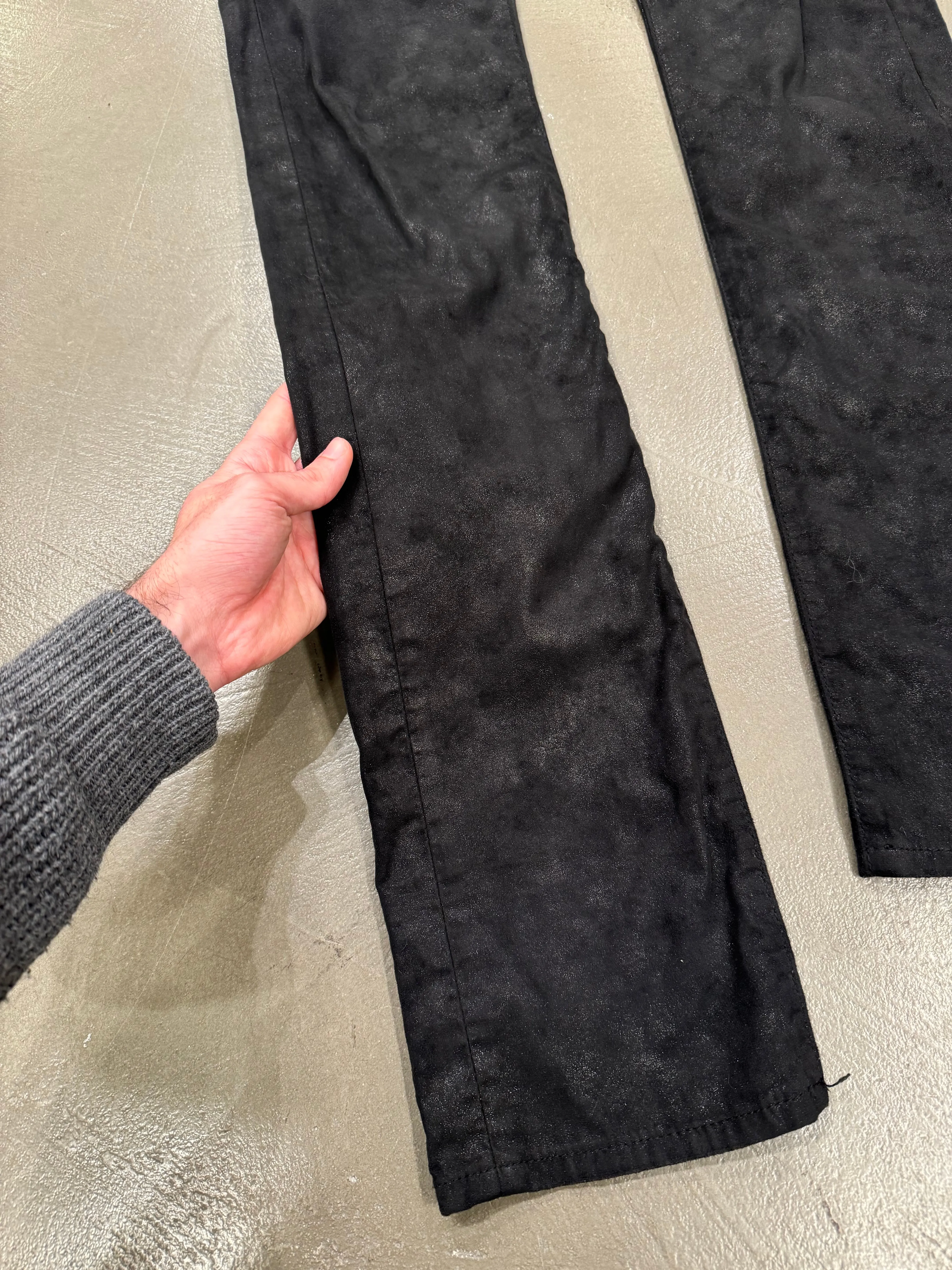 2008 Dior Homme coated pants