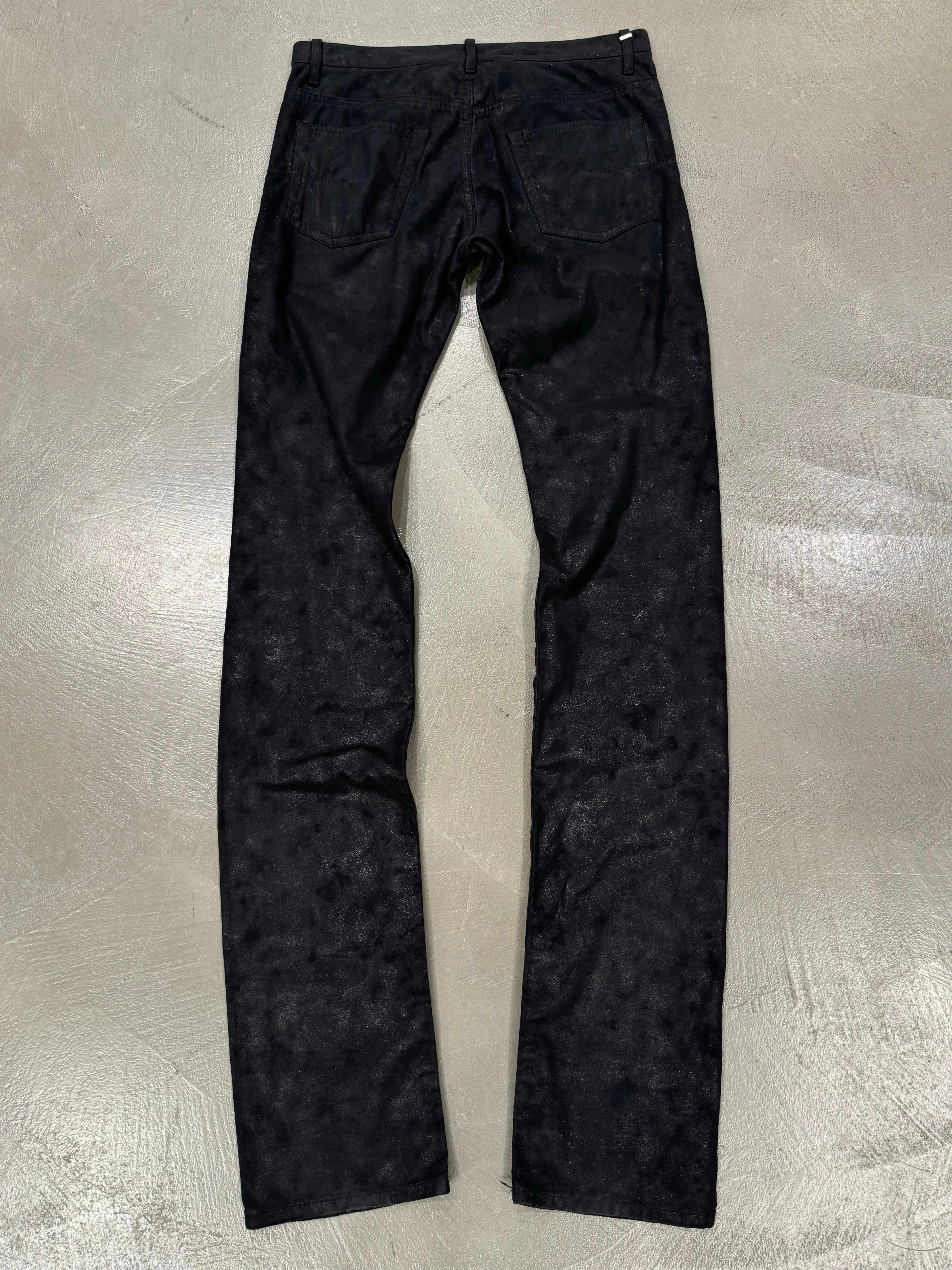 2008 Dior Homme coated pants
