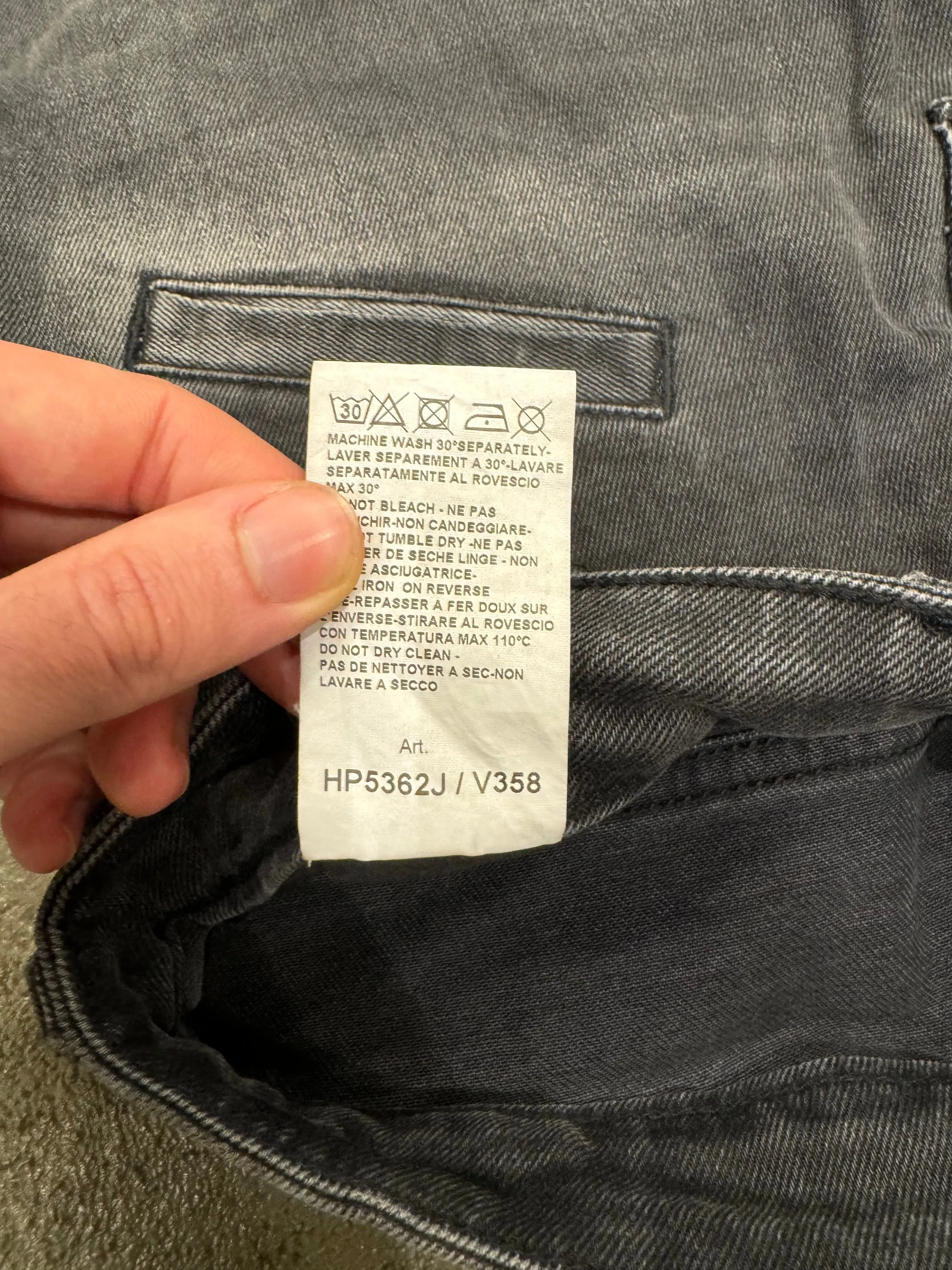 2010s Pierre Balmain biker zipper denim