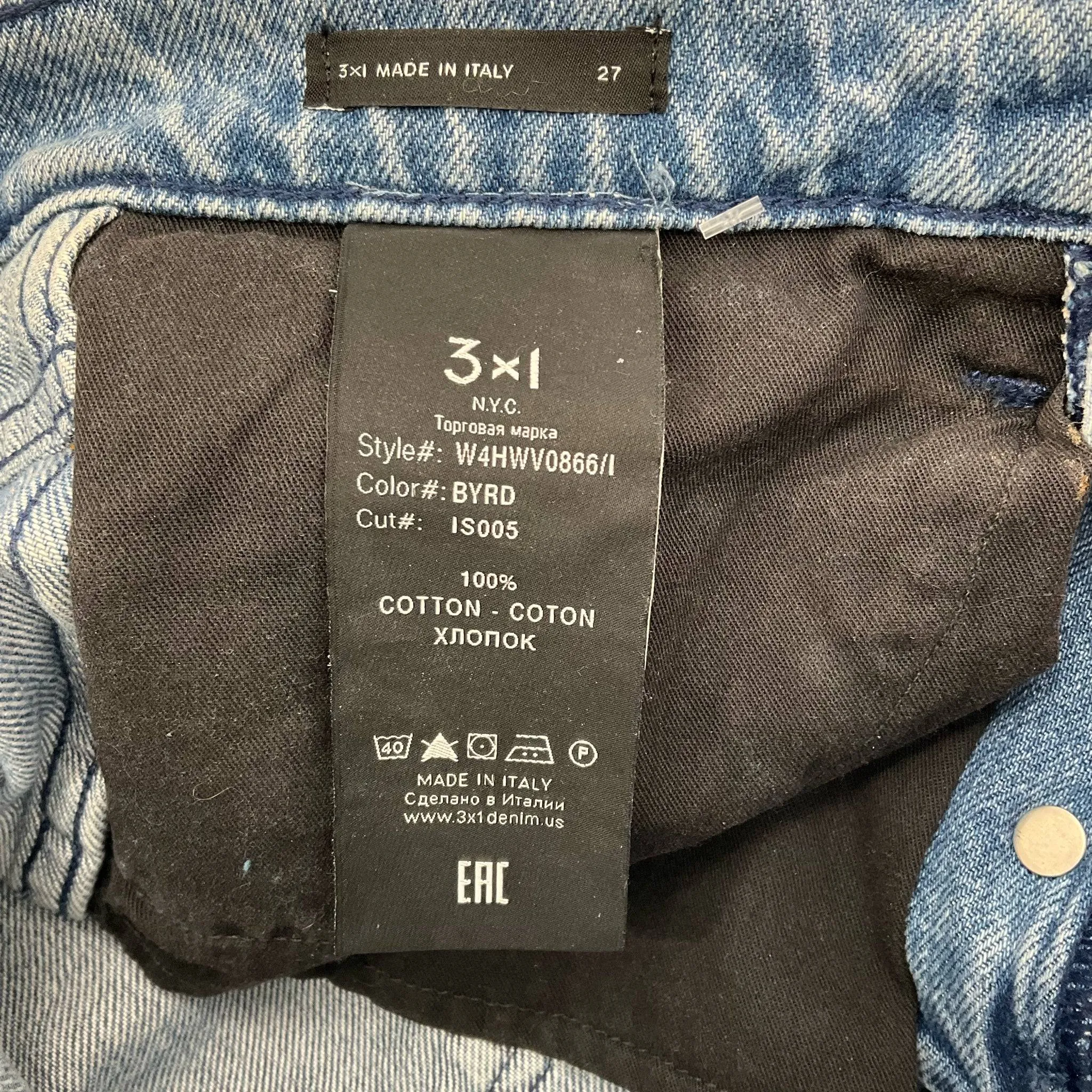 3x1 Jeans Size 4