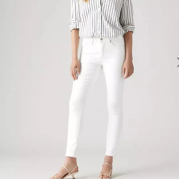 7 FOR ALL MANKIND White Jeans