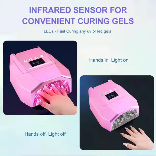 96W UV LED  Cordless Nail Lamp