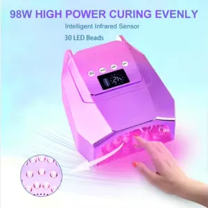 96W UV LED  Cordless Nail Lamp