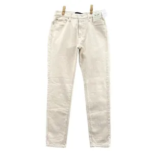 A&amp;F Jeans Women's 32x32 Ivory‎ Vintage Stretch 90's Slim Y2k Retro Classiccore