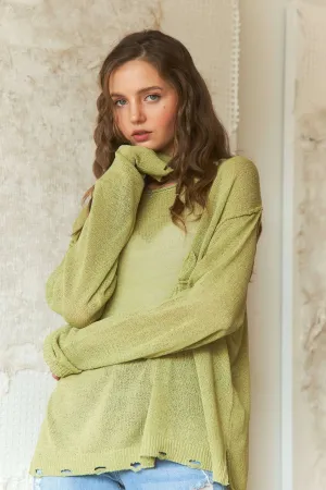 ADORA Vintage Edge Lightweight Sweater