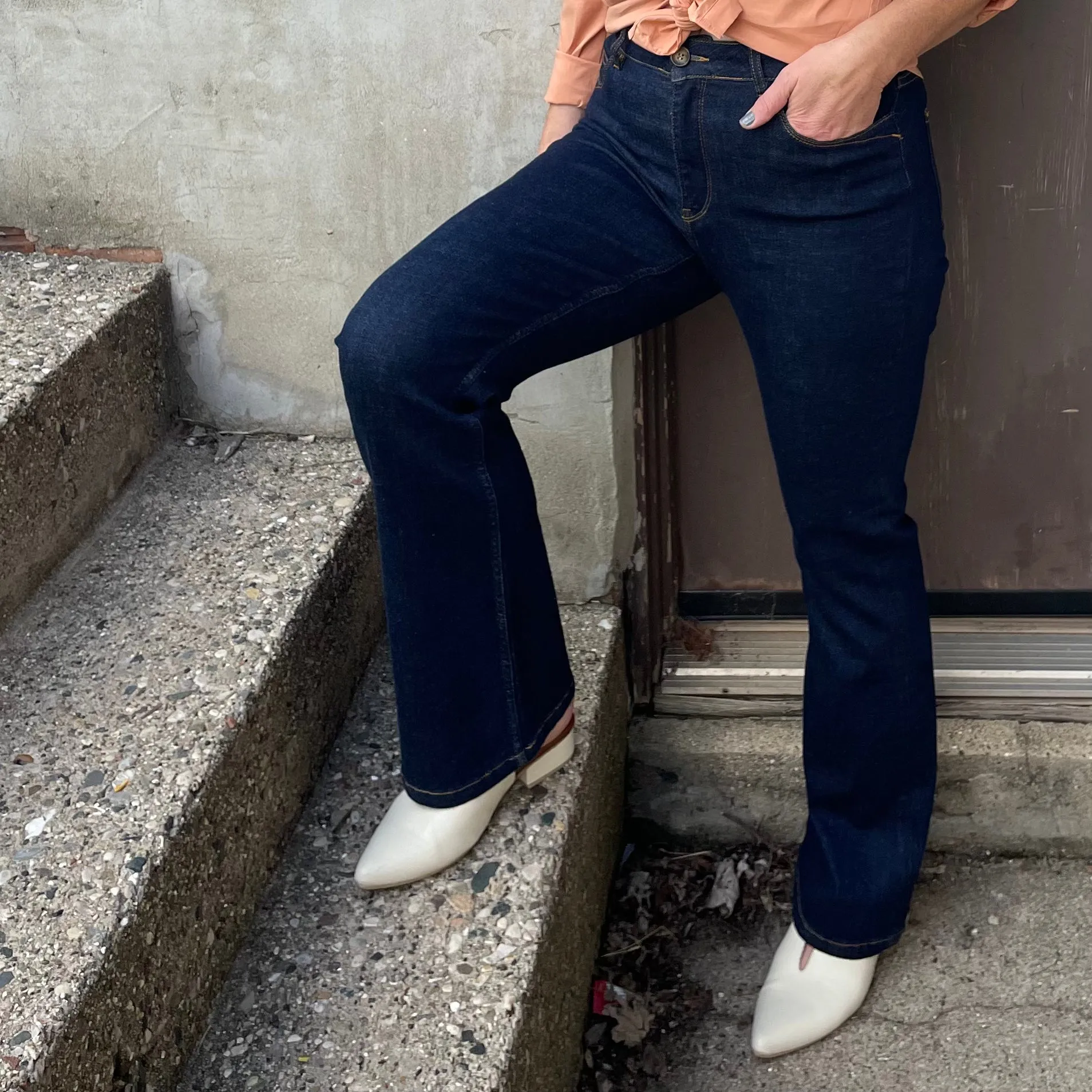 Alice High Rise Flare Denim