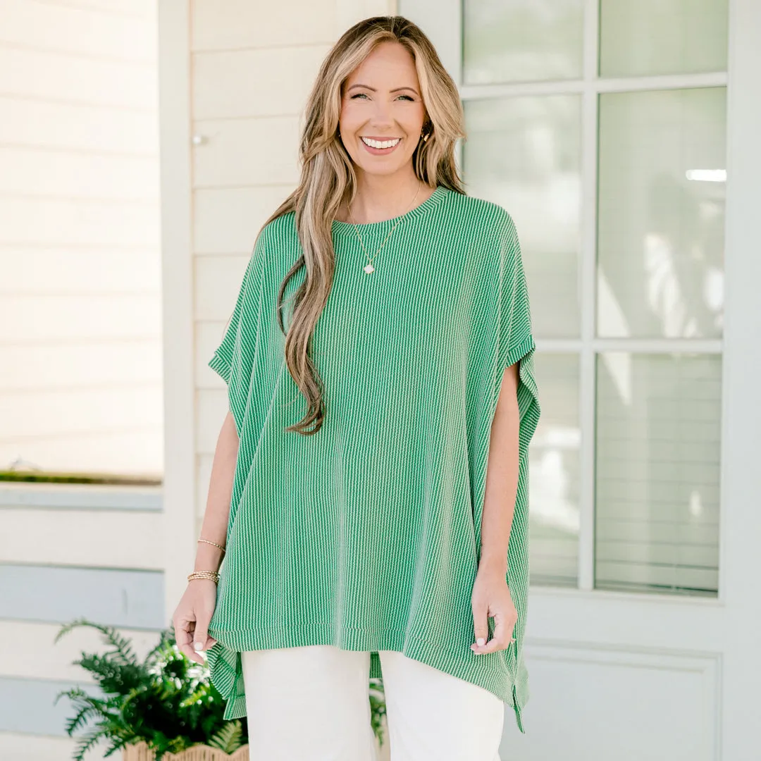 All About Knits Top, Green