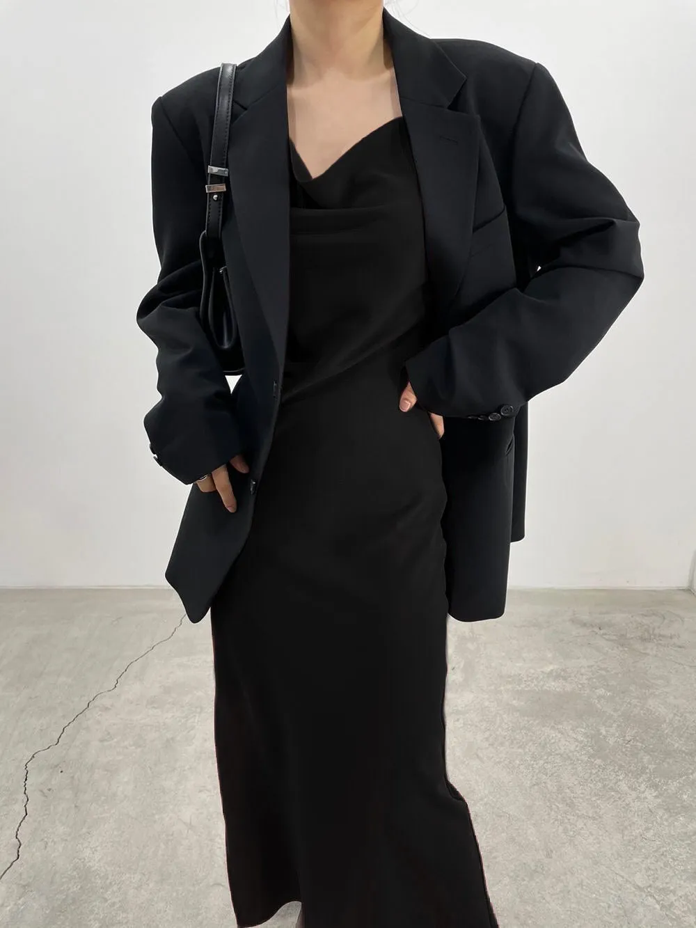 Aman Blazer in Black