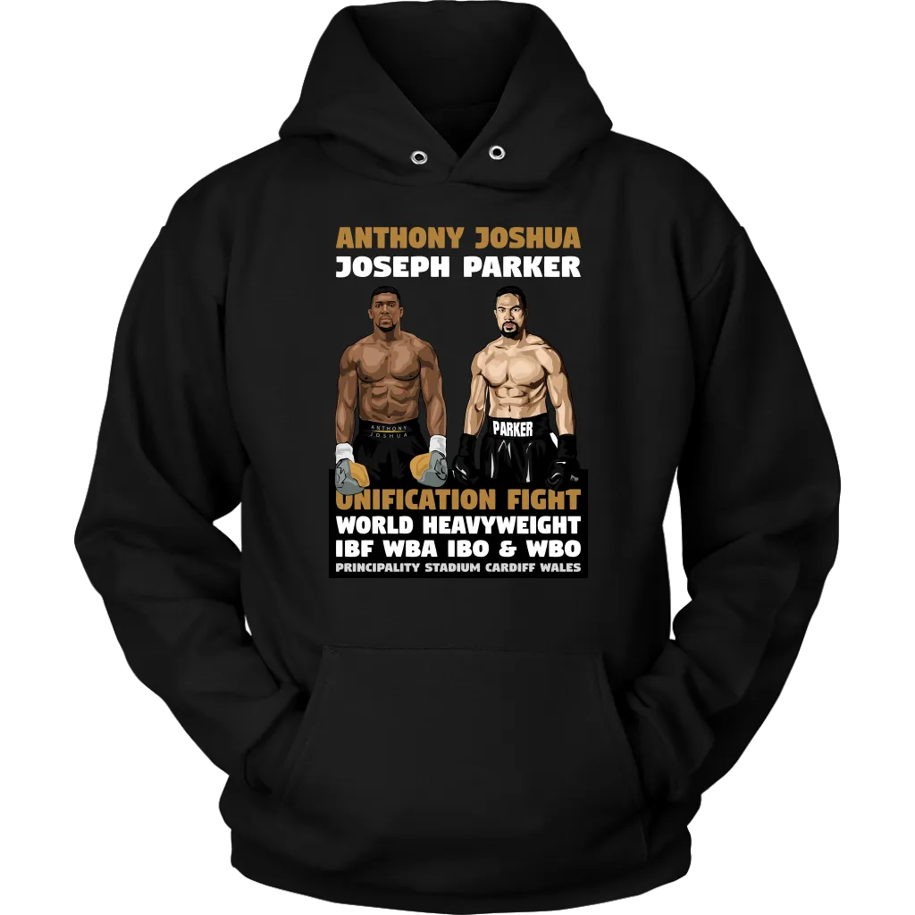 Anthony Joshua vs Joseph Parker Poster Style Hoodie