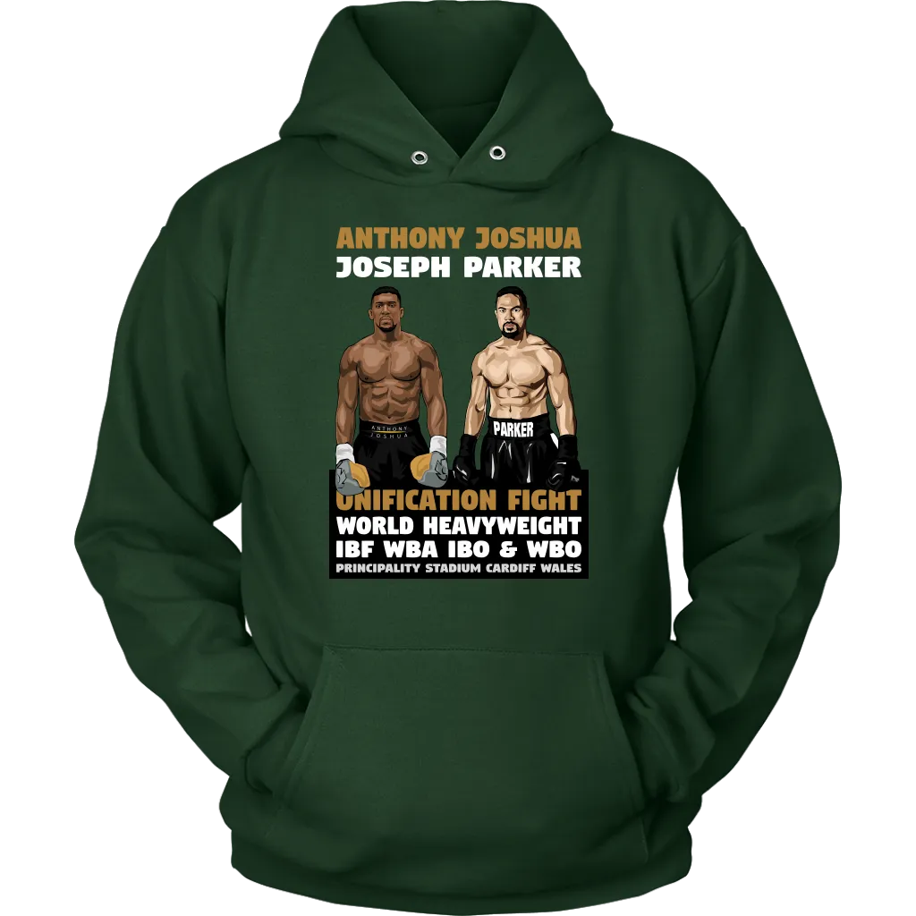 Anthony Joshua vs Joseph Parker Poster Style Hoodie