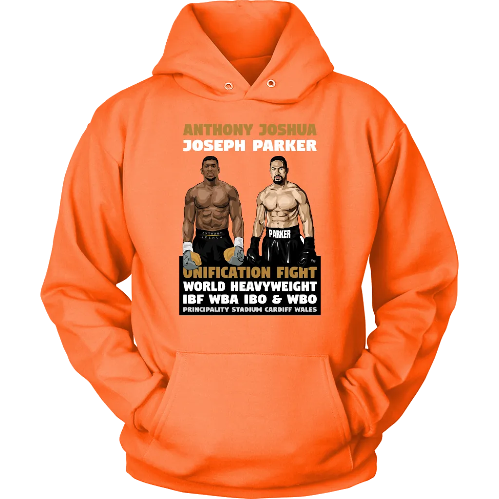 Anthony Joshua vs Joseph Parker Poster Style Hoodie