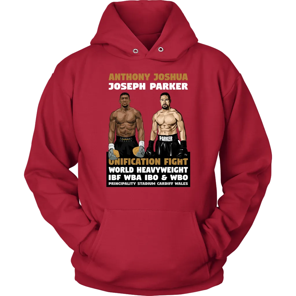 Anthony Joshua vs Joseph Parker Poster Style Hoodie
