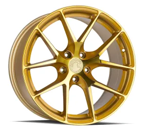 Aodhan LS007 20x9 5X120  30 Gold Machined Face