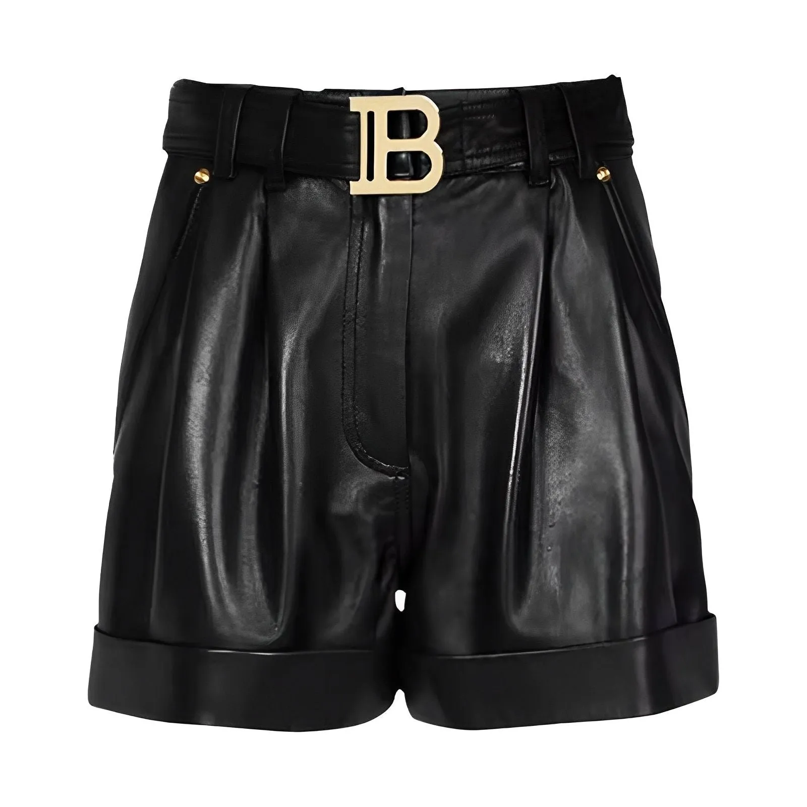 Bianca Faux Leather Shorts