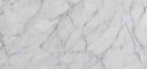 Bianco White Carrara Premium Italian Polished Marble Tiles 1 Square Feet (3x6 1SQF)