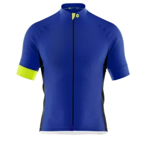 Big and Tall Mens Bezzie Blue Cycling Jersey