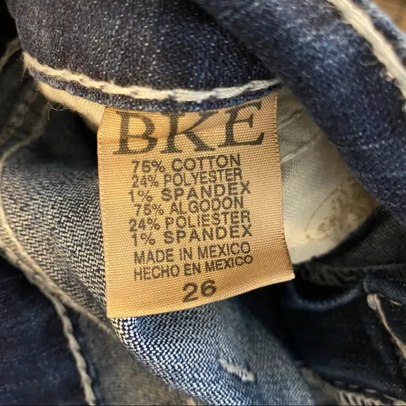 BKE Stella Capri jeans women’s size 26