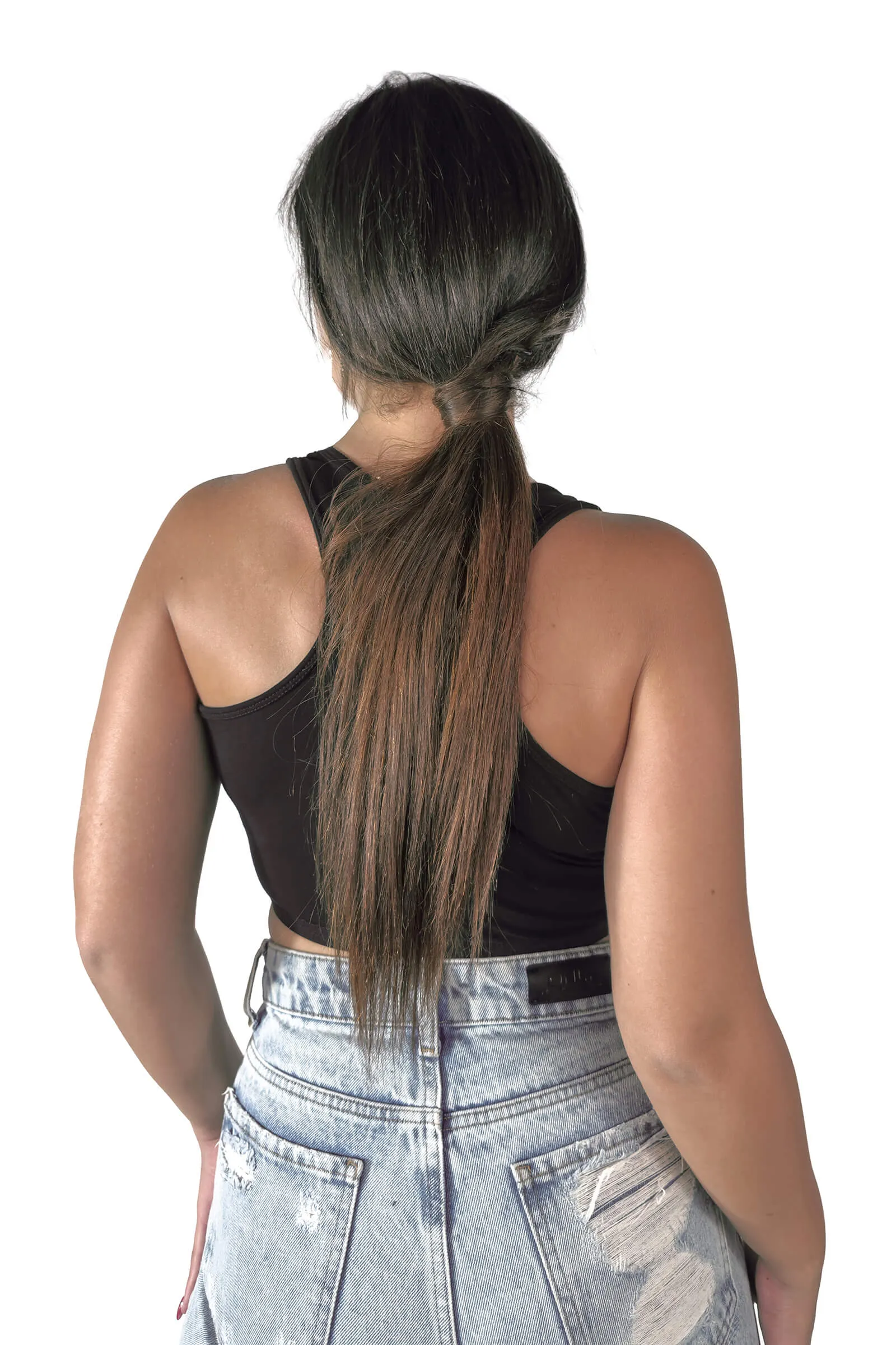 Black Jade Essential Crop Top