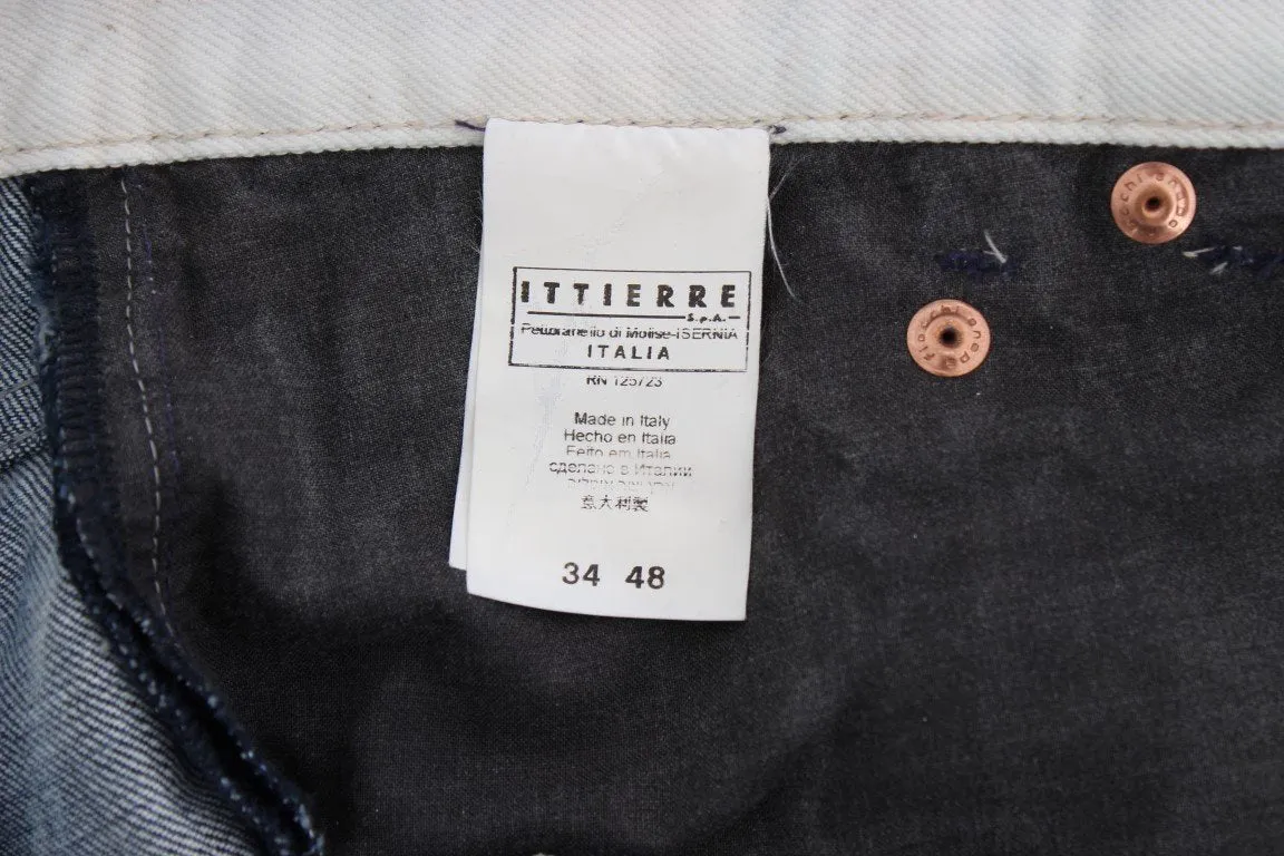 Blue Wash Cotton Regular Fit Jeans
