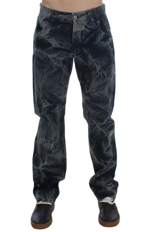 Blue Wash Cotton Regular Fit Jeans