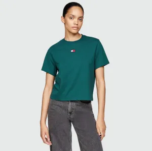 Boxy Badge T-Shirt - Teal