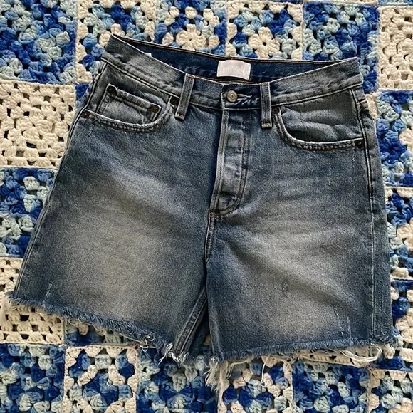 Boyish Denim the Monty city girl size 26 jean shorts EUC