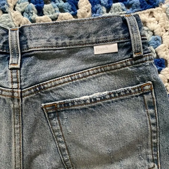 Boyish Denim the Monty city girl size 26 jean shorts EUC