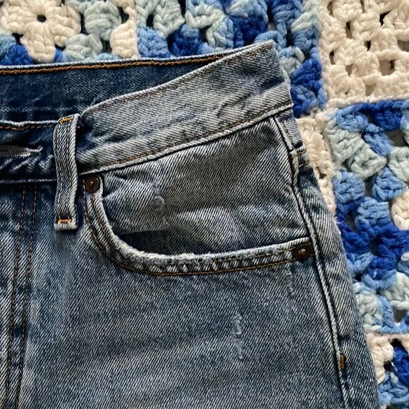 Boyish Denim the Monty city girl size 26 jean shorts EUC