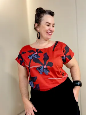 Breeze Top - Hot Red Orchid
