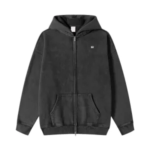 Brushed Fleece Zip Hoodie