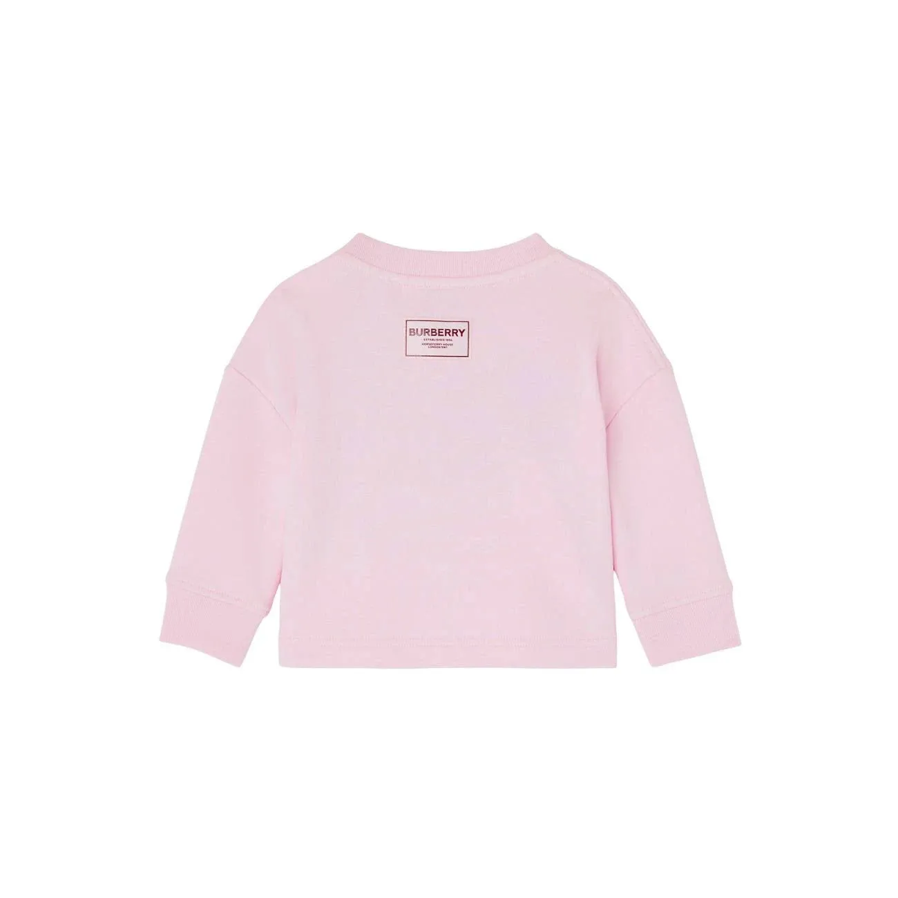 Burberry Baby Girls Pink Bear Sweatshirt
