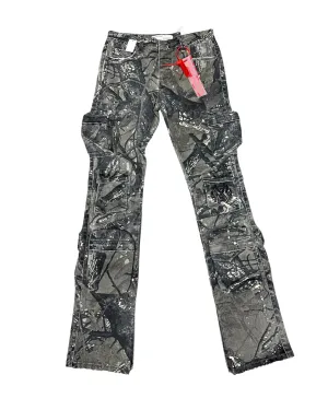 Camouflage Stacked Jeans