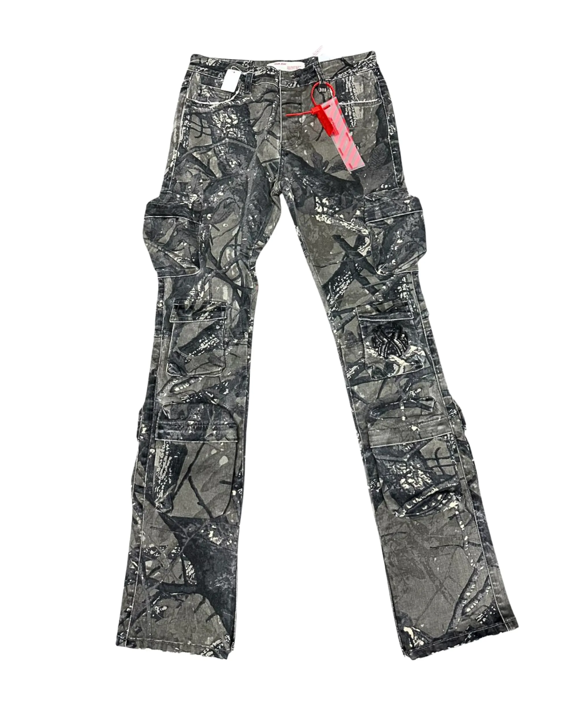 Camouflage Stacked Jeans