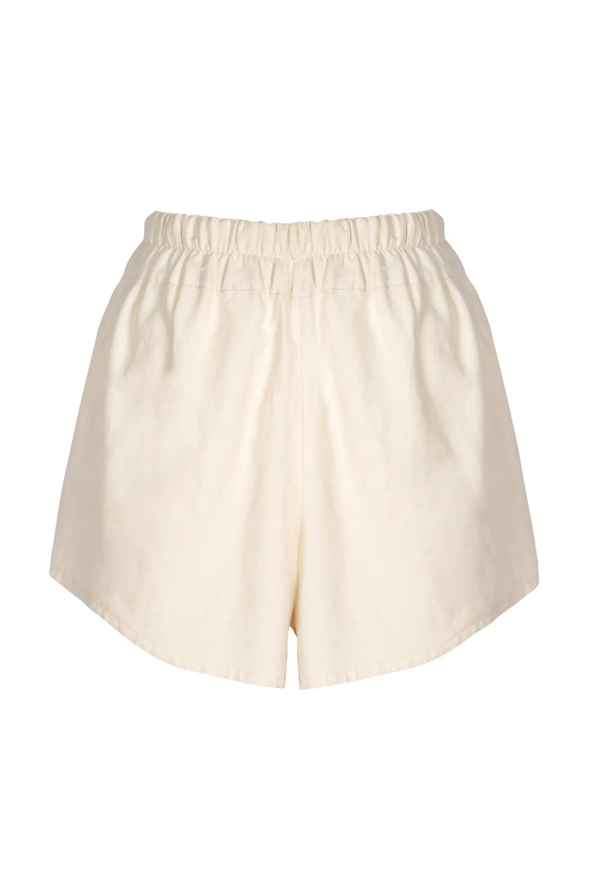 Casual Silk Short with Pockets