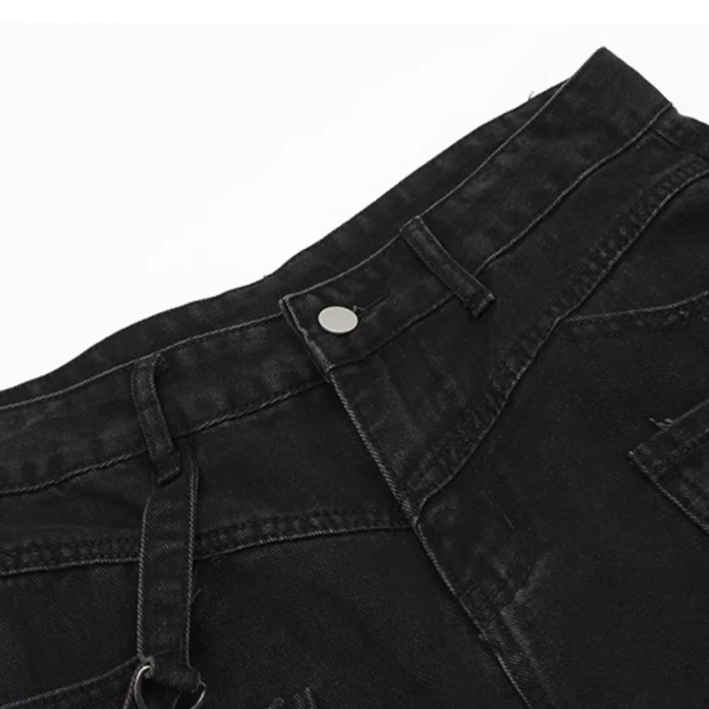 CE | American Retro Multi-Pocket Straight Leg Jeans