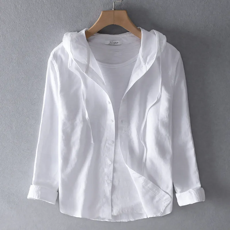 Celest | Lightweight Hooded Blouse