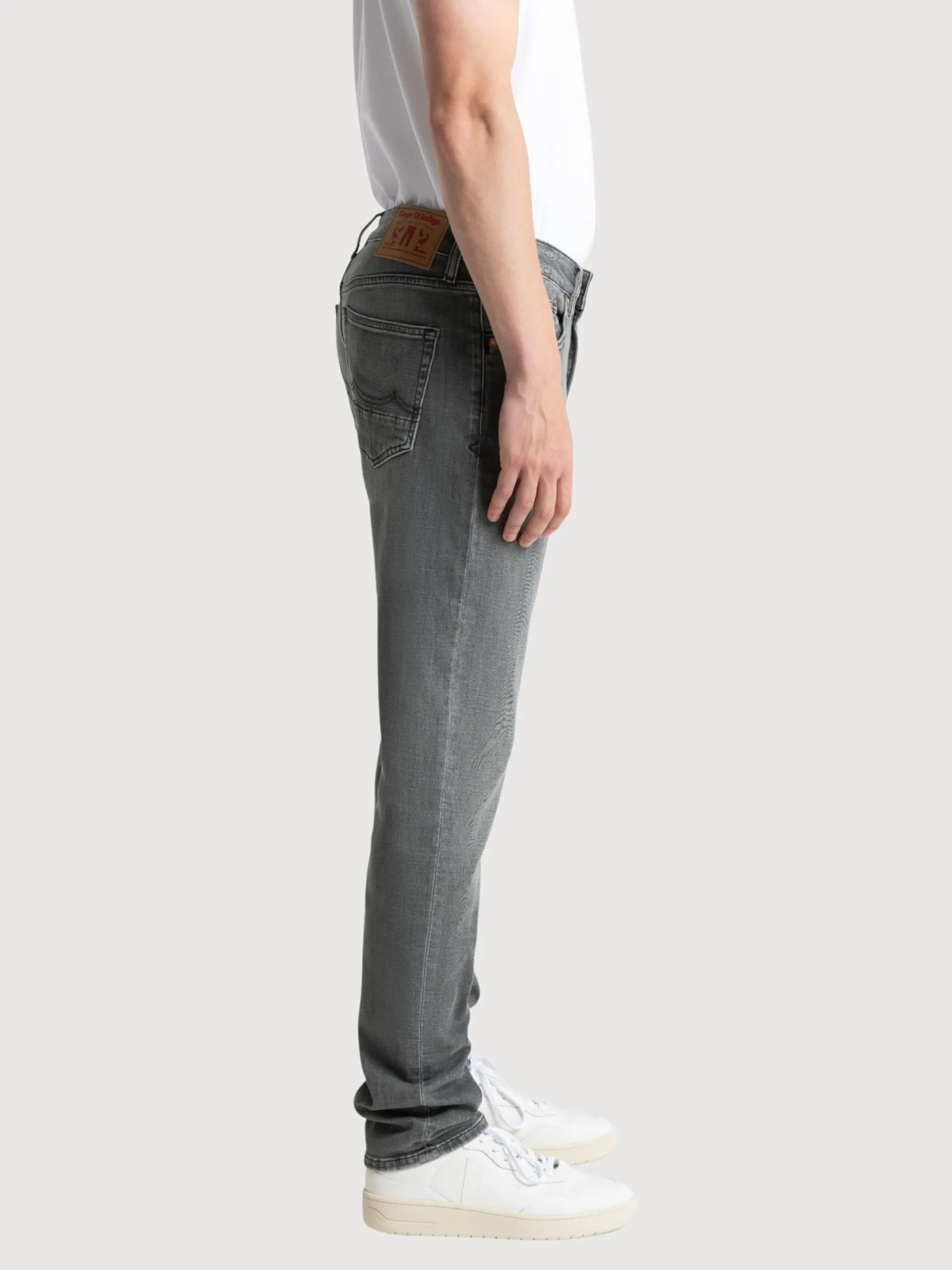 Charles Sophia Light Grey Pants | King Of Indigo