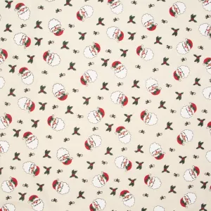 Christmas Cotton Santa Faces