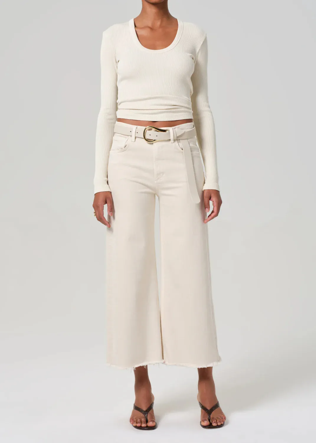 Citizens of Humanity Lyra Crop Wide Leg