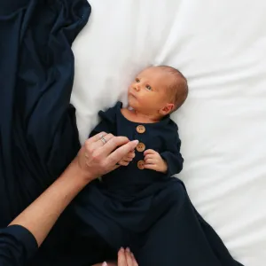 CL Oversized Swaddle | Navy
